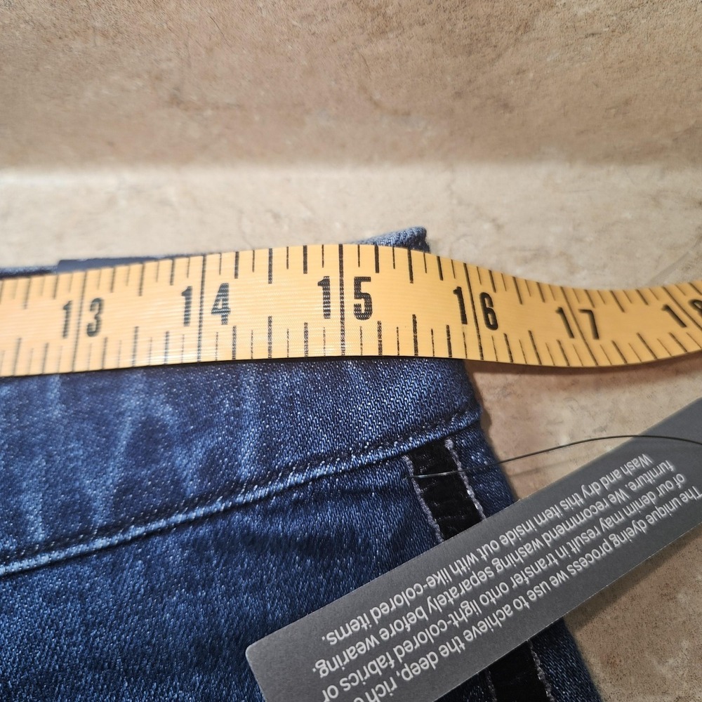 Talbots Jeans Women 10 High Waist Straight Ankle Side Stripe Njormcore Classic‎ - Picture 8 of 12